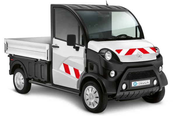 Autovehicule care nu necesită permis de conducere AIXAME-TRUCK Camionetă cu benă - lateral față